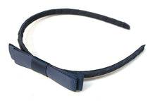 Load image into Gallery viewer, Classic Girls Children's Hair Bow Alice Band Headband Handmade - over 20 Colours