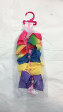 Load image into Gallery viewer, 5 Girls Huge Big Hair Bow Set with Bow Holder &amp; Gift Bag - Rainbow Yellow Pink