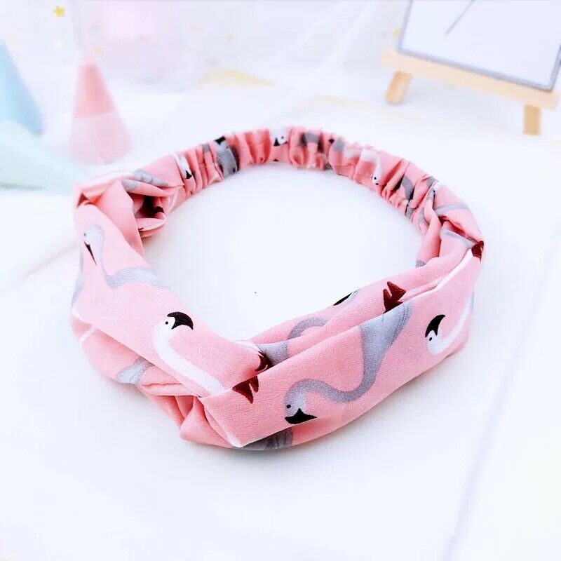 Twist Knot Headband Head Wrap Boho Knotted Hairband Bandana Elastic Hair Band UK