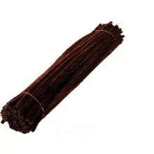 Load image into Gallery viewer, 100 Chenille Craft Stems Tinsel Pipe Cleaners CHRISTMAS Mix Colours Stripes UK
