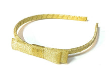 Load image into Gallery viewer, Classic Girls Children's Hair Bow Alice Band Headband Handmade - over 20 Colours