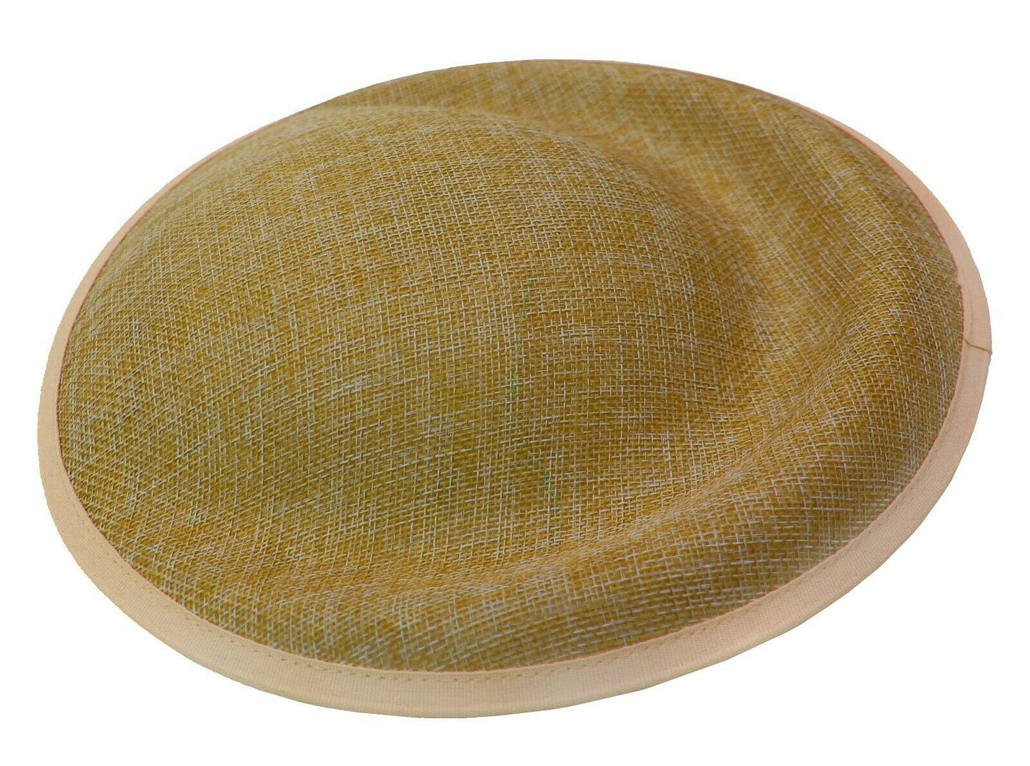 25cm Round Sinamay Dipped Disc Fascinator Hat Base Millinery Craft DIY Supply UK