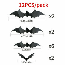 Load image into Gallery viewer, 16 Pcs Spooky Ghost Bat Bunting Banner Mega Halloween Decoration Pack Bundle SET