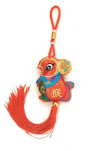 Load image into Gallery viewer, Feng Shui Lucky Red Tassel Sequin Chinese Hanging Bag Charm Year of Tiger Gift