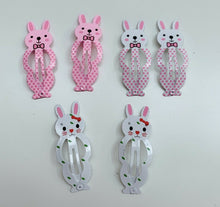 Load image into Gallery viewer, Set Pack Kids Girls Bendies Sleepies Hair Snap Clip Slides - Novelty Design Gift