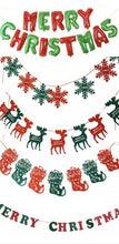 Load image into Gallery viewer, Christmas Decorations Bundle - Foil Balloon Bunting Banner Garland Festive Decor