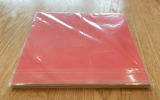 100 Sheets Origami Paper Large 20cm x 20cm Square Pack 10 Assorted Colours UK