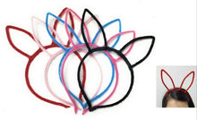 Load image into Gallery viewer, Easter Rabbit Bunny Ears Fancy Dress Costume Ear Headband Wire Hair Alice Band