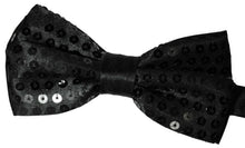 Load image into Gallery viewer, Classic SATIN SEQUIN Dickie Bow Tie Fancy Dress Party Pretied Wrap Around