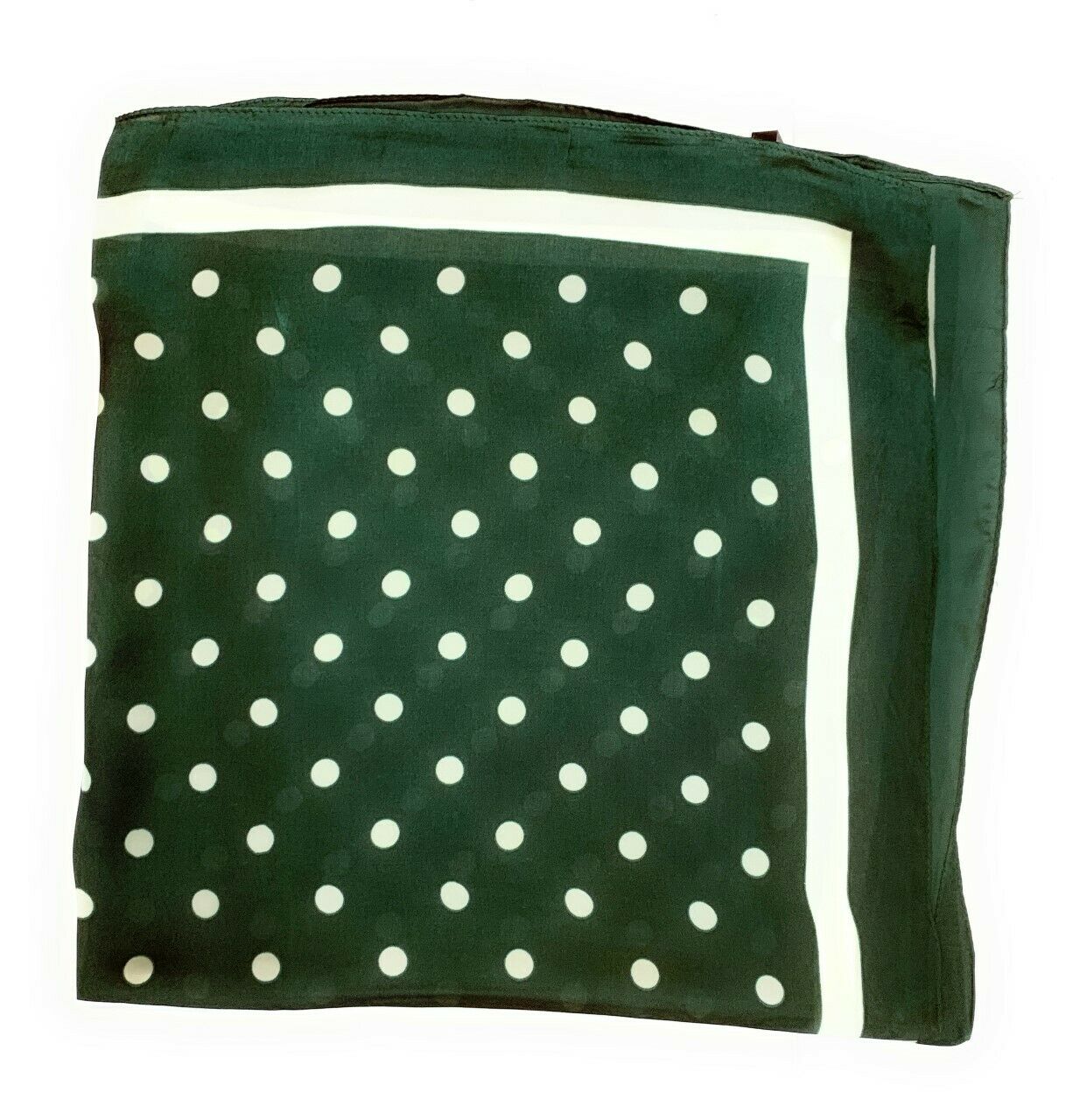 Large Square 70cm Ladies Polka Dots Faux Silk Thin Scarf Neck Warmer Bandana UK