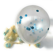 Load image into Gallery viewer, 10 Pack 12" Latex Confetti Balloons Helium Birthday Party Wedding Decorations