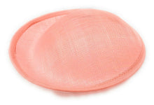 Load image into Gallery viewer, 20cm Round Sinamay Dipped Disc Fascinator Base Hat Millinery DIY Supply UK