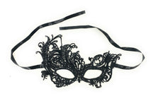 Load image into Gallery viewer, 3 x Black Lace Face Eye Mask Set Masquerade Ball Gothic Costume Party Halloween