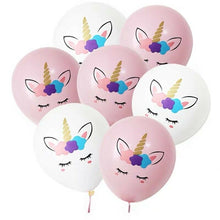 Load image into Gallery viewer, 10 Pack 12" Latex Confetti Balloons Helium Birthday Party Wedding Decorations