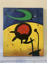 Load image into Gallery viewer, Ready to Hang 50 x 60cm Oil Painting Canvas Wall Art Abstract Moon Space Gift UK