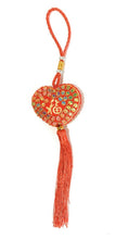 Load image into Gallery viewer, Feng Shui Lucky Red Tassel Sequin Chinese Hanging Bag Charm Year of Tiger Gift