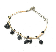 Load image into Gallery viewer, Girls Kids Adjustable Bracelet Clay Rose Stone Beads Glass Cherry Charm Fruit
