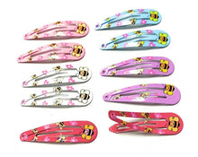 Load image into Gallery viewer, Set Pack Kids Girls Bendies Sleepies Hair Snap Clip Slides - Novelty Design Gift