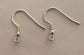 A Pair of 925 Sterling Silver Fish Hook Earring Wires Earrings Hooks Findings
