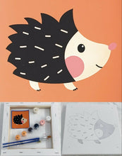 Load image into Gallery viewer, Framed Oil Painting Kit Paint By Numbers Children's Party DIY Craft Xmas Gift UK