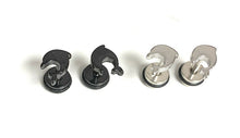 Load image into Gallery viewer, PAIR Mens Stainless Steel Stud Earrings Screw Back Womens Girls Boys Studs Gift