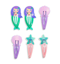 Load image into Gallery viewer, Set Pack Kids Girls Bendies Sleepies Hair Snap Clip Slides - Novelty Design Gift