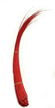 Load image into Gallery viewer, Long Single Ostrich Quill Spine Stripped Feather Hats Fascinators Millinery UK