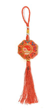 Load image into Gallery viewer, Feng Shui Lucky Red Tassel Sequin Chinese Hanging Bag Charm Year of Tiger Gift
