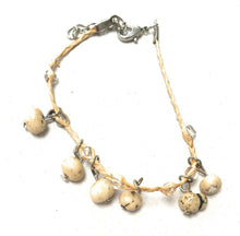 Load image into Gallery viewer, Girls Kids Adjustable Bracelet Clay Rose Stone Beads Glass Cherry Charm Fruit