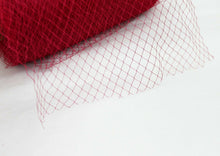 Load image into Gallery viewer, Birdcage Veiling Millinery Netting Trimmings Wedding  Hat Veil Net Fascinator