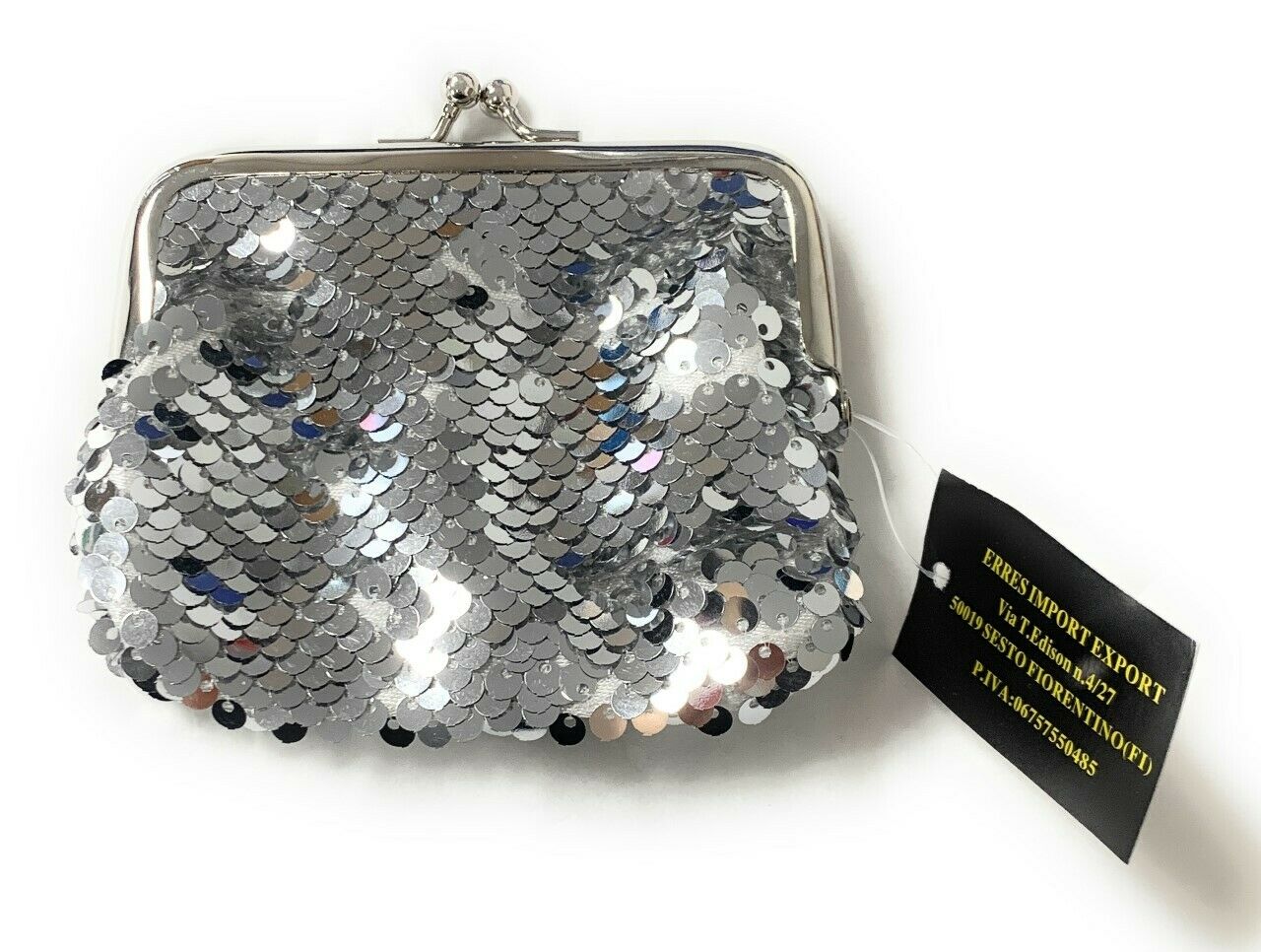 Ladies Girls Reversible Sequin Coin Wallet Pouch Money Purse Card Holder Gift UK