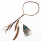 Indian Feather Headdress Braided Headband Boho Carnival Fancy Dress Party Belt