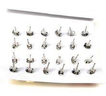 Load image into Gallery viewer, 12 Pairs Classic Rose Flower Stud Earrings Set Womens Girls Earring Jewelry Pack