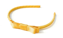 Load image into Gallery viewer, Classic Girls Children's Hair Bow Alice Band Headband Handmade - over 20 Colours