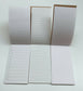 3 Pack of Reporter Pad Note Pads Lined Notepad To Do Memo Blank Notebook Set UK