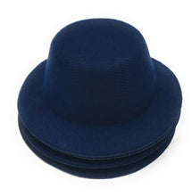 Load image into Gallery viewer, Set of 4 x Mini Round Top Hat Cap Fascinator Felt Hat Base Supplies Wholesale