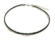 Load image into Gallery viewer, Slim Crystal Choker Necklace Classic Gothic Tattoo Retro Sparkly Party Gift UK