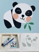 Load image into Gallery viewer, Framed Oil Painting Kit Paint By Numbers Children's Party DIY Craft Xmas Gift UK