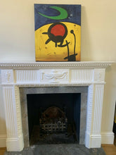 Load image into Gallery viewer, Ready to Hang 50 x 60cm Oil Painting Canvas Wall Art Abstract Moon Space Gift UK