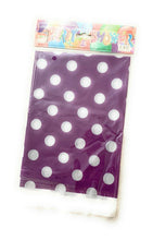 Load image into Gallery viewer, Disposable Polka Dot Table Cover Cloth Plastic PVC Tablecloth Birthday Party UK
