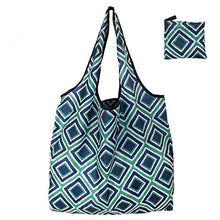 Load image into Gallery viewer, Extra Large Reusable Foldable Ladies Shopping Bag Eco Tote Handbag Fold Away Shopper Bag UK