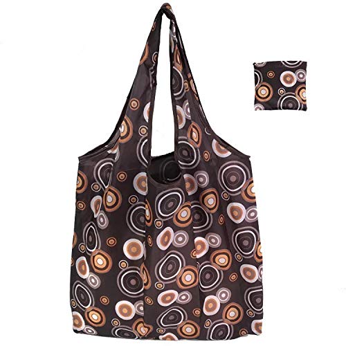 Extra Large Reusable Foldable Ladies Shopping Bag Eco Tote Handbag Fold Away Shopper Bag UK