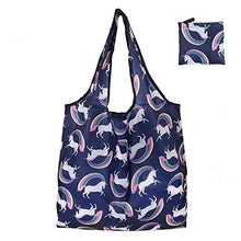 Load image into Gallery viewer, Extra Large Reusable Foldable Ladies Shopping Bag Eco Tote Handbag Fold Away Shopper Bag UK