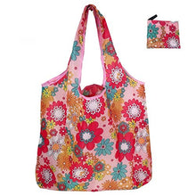 Load image into Gallery viewer, Extra Large Reusable Foldable Ladies Shopping Bag Eco Tote Handbag Fold Away Shopper Bag UK
