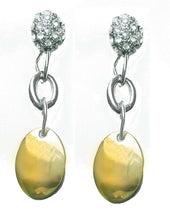 Load image into Gallery viewer, Fashion Silver Gold Crystal Dangle Drop Earrings Women Jewelry UK Seller