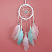 Load image into Gallery viewer, Girls Adults' Dream Catcher Dreamcatcher Baby Pink Blue Beaded Xmas Bday Gift