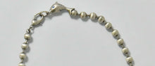 Load image into Gallery viewer, Silver Coloured Bead Necklace with Dolphin Clasp