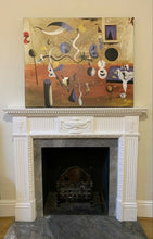 Load image into Gallery viewer, Large 80cm x 100cm Oil Painting Canvas Art Abstract Harlequin's Carnival Repro