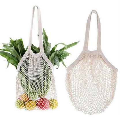 Mesh Net Turtle Bag String Shopping Bag Reusable Fruit Storage Handbag Totes UK