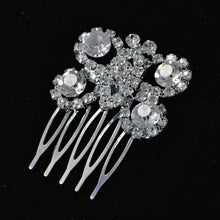 Load image into Gallery viewer, Butterfly Wedding Hair Pins Comb Bridal Clips Crystal Bridesmaid Kids Girls